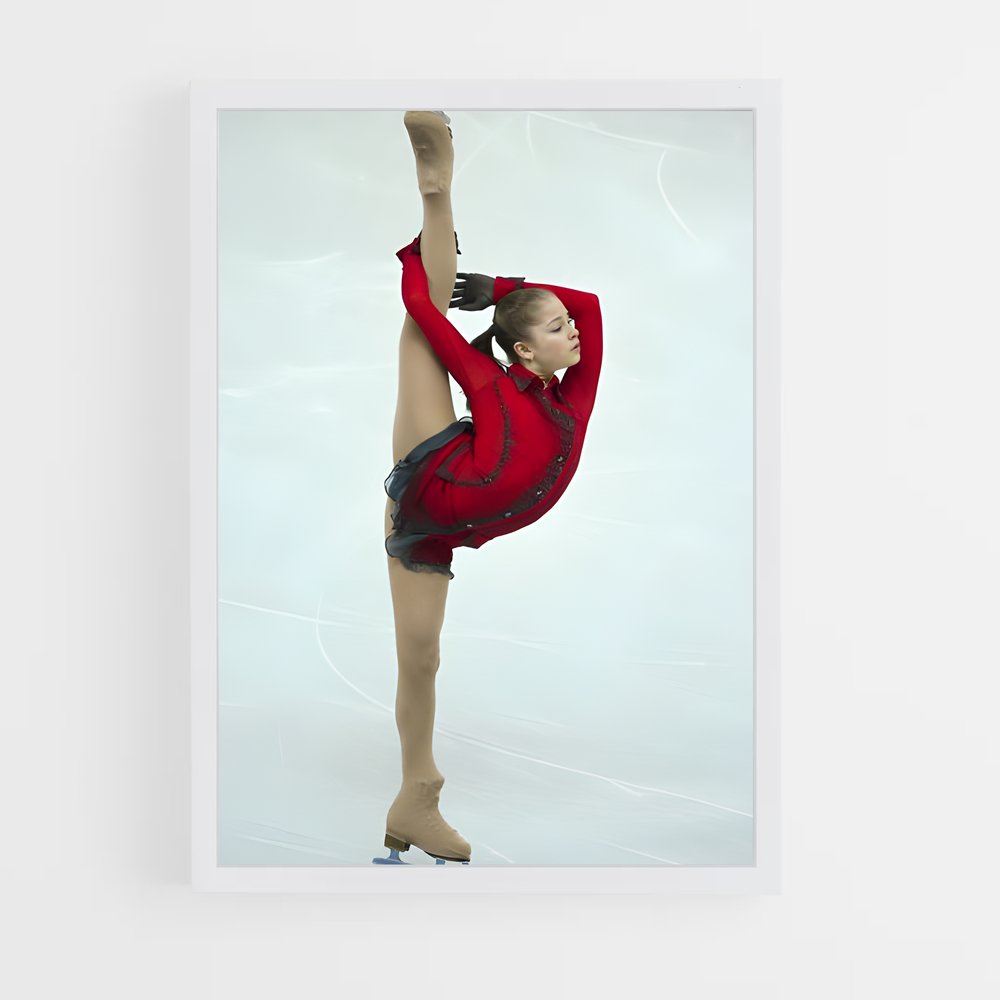 Poster Olympics de skating – affiche Patinage artistique (vue 3)